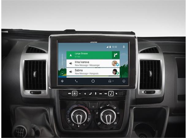 Alpine I902D-DU - multimediaenhet 9" touch screen, CarPlay, Android Auto