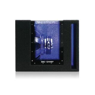 Alpine SBG-1244BP basskasse 800W 12" 250W RMS, TypeG, Plexi