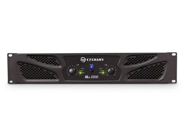 Crown XLi2500 Effektforsterker 2 x 750W i 4 ohm rackmontering 2U