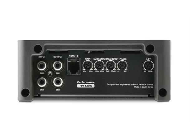 FOCAL FPX 1.1000 1000W 1ohm  Mono Forsterker