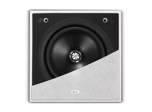 KEF 8" Uni-Q QS  innfellingshøyttaler Firkantet magnetgrill og ultratynn ramme