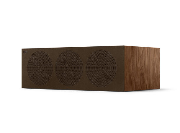 KEF R6 Meta - Valnøtt "Best-i-Klassen" Senterhøyttaler