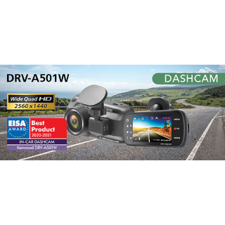 KENWOOD DRV-A501W DashCam DashCam med WiFi GPS App Link