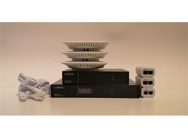 LUXUL WIFIPAKKE 2 RUTER KONTROLLER AKSESSPUNKT 2,4GHz