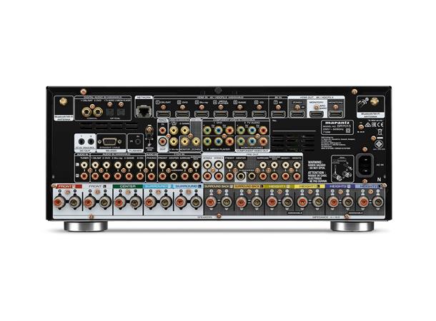 Marantz SR7015-B hjemmekino receiver 8K 8xHDMI 9.2 surround 7x200W 6Ohm