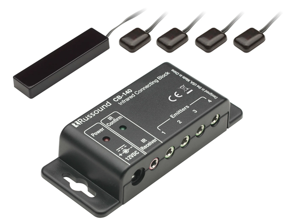 Russound SLM-1K IR Kit Mottaker og sender 12V strømforsyning