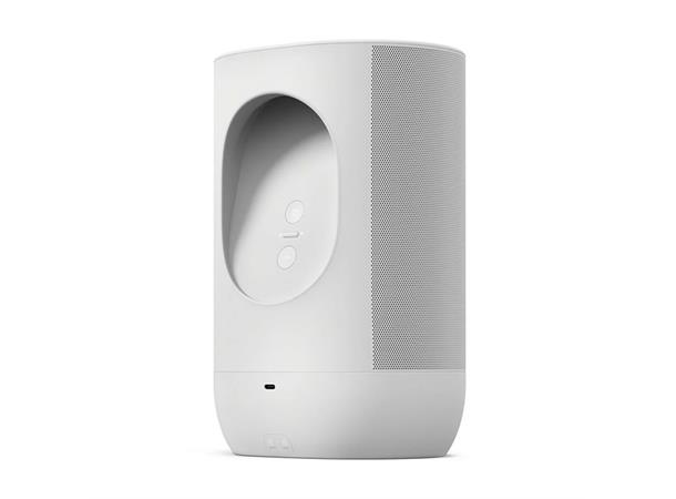 SONOS MOVE trådløs høyttaler hvit Trådløs batteridrevet sonoshøyttaler