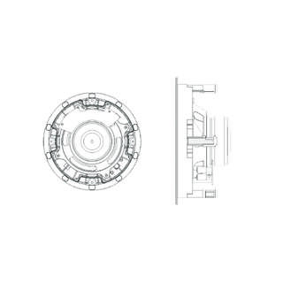 Sonance C6R SST innfellingshøyttaler Single point stereo