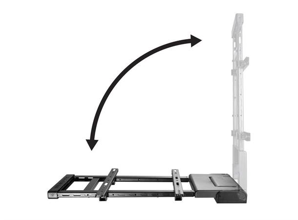 TV veggfeste motorisert med sving 32-60" Motorisert svingfeste - TV maks 30 kg.