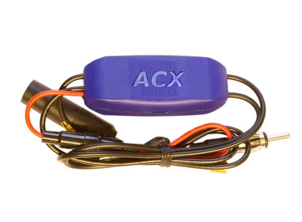 ACX Aktiv DAB+ antennesplitter vår beste DAB +20dB, AM/FM +2dB antennesplitter
