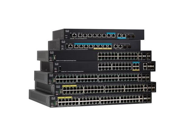 AMX Cisco switch 48 porter PoE Cisco AVoIP Config GB Switch PoE