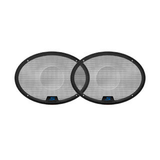 Alpine KTE-S69G grill, par Gitter til S-S69 høyttalere