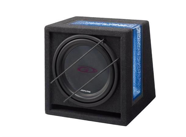 Alpine SBG-1244BR basskasse 12" 4ohm 250W Rms, TypeG, Plexi