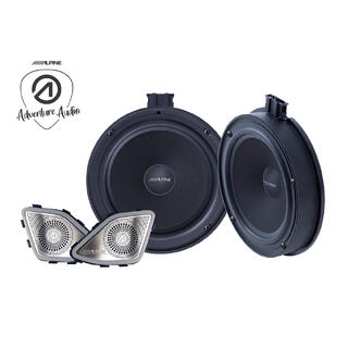 Alpine SPC-106T61 høyttalere 6.5" VWT6.1 Spesialtilpasset 16,5cm sett til VW T6.1