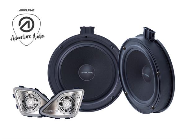 Alpine SPC-106T61 høyttalere 6.5" VWT6.1 Spesialtilpasset 16,5cm sett til VW T6.1