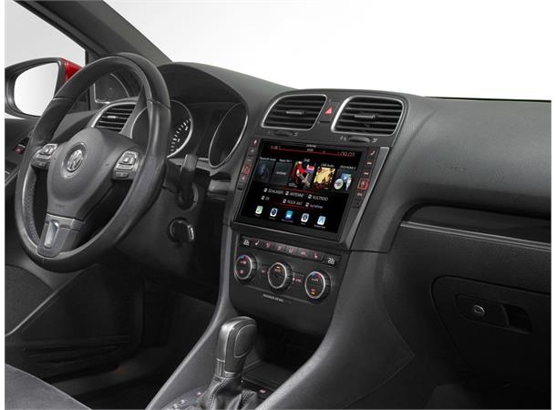 Alpine i902D-G6 - Multimediaenhet Golf 6 4x50W, 9"skjerm, CarPlay/Android Auto