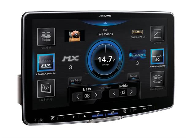 Alpine iLX-F115D HALO11  mediaspiller 11" skjerm DAB CarPlay Android Auto BT