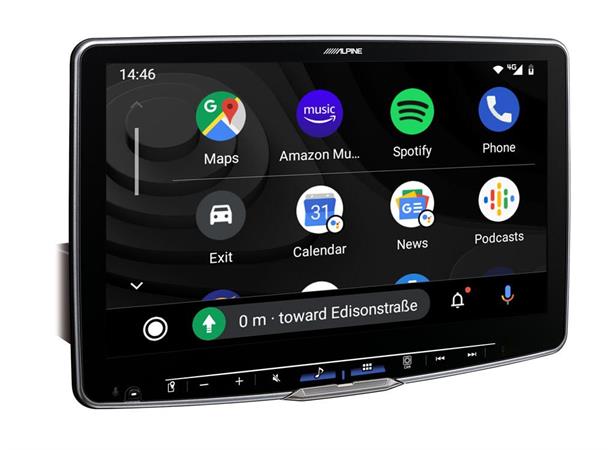 Alpine iLX-F115D HALO11  mediaspiller 11" skjerm DAB CarPlay Android Auto BT