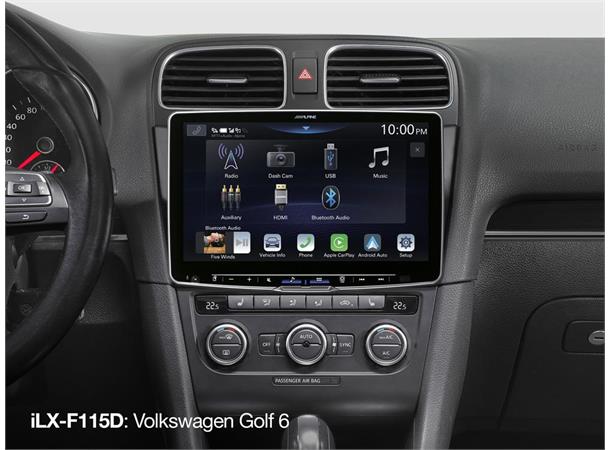 Alpine iLX-F115D HALO11  mediaspiller 11" skjerm DAB CarPlay Android Auto BT