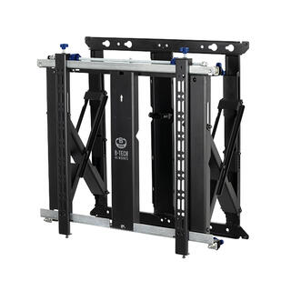 B-TECH BT8312 videoveggfeste SLIM 42-75" Pop-Out Videowall Mount 8 veis justering