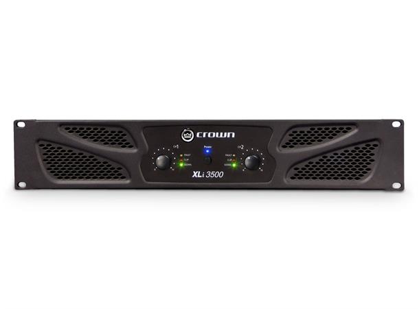 Crown XLi3500 Effektforsterker 2 x 1350W i 4 ohm rackmontering 2U