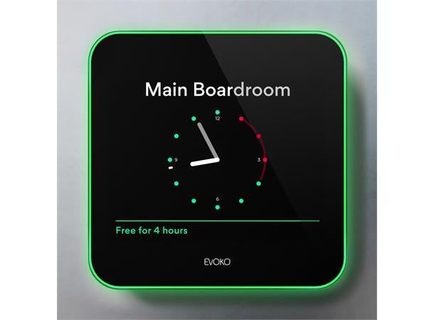Evoko Liso Room Manager 8" touch Møterom bookingpanel