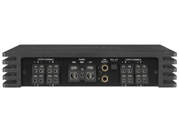 Helix V EIGHT DSP mk2 Forsterker m/DSP 8x75W/8x120W (4/2 Ohm)