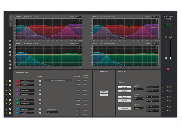 JL Audio FIX 82 OEM integrasjon DSP 8 inn/2 ut + Digital ut