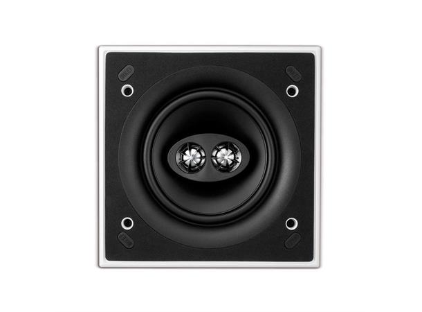 KEF 6,5" SPS Ci innfellingshøyttaler Firkantet Single Point Stereo - små rom!