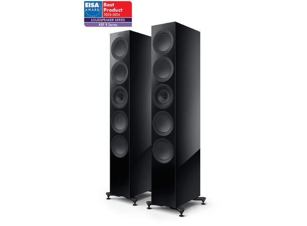 KEF R11 Meta - Sort, pris par 3-veis gulvstående flaggskiphøyttaler