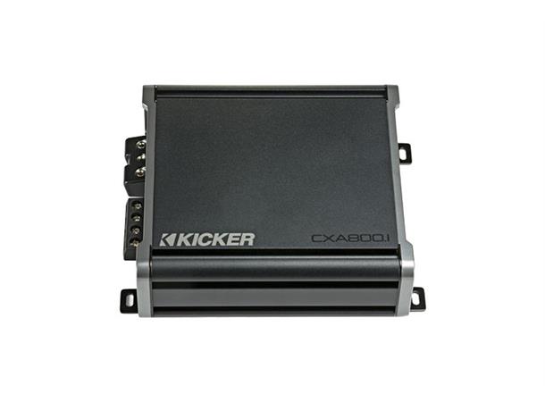 KICKER CXA800.1 Monoblokk 800W Mono, KickEQ™, FIT™, Subsonic, LP filter