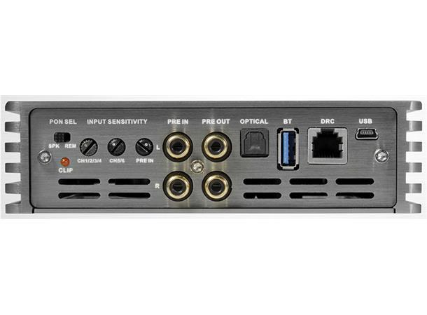 MUSWAY 6-kanals DSP forsterker 630W RMS
