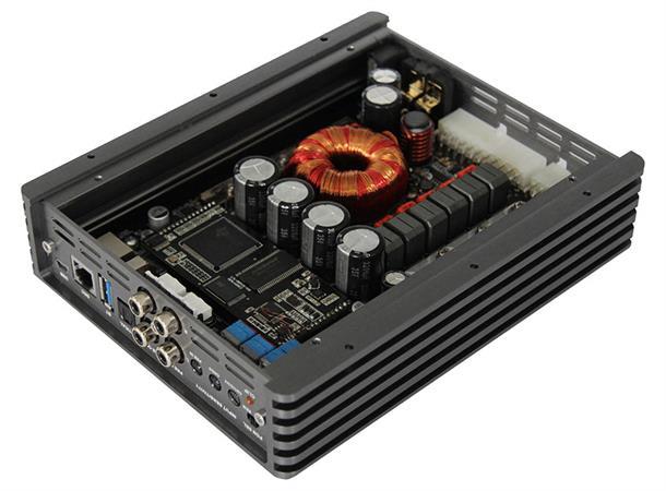 MUSWAY 6-kanals DSP forsterker 630W RMS
