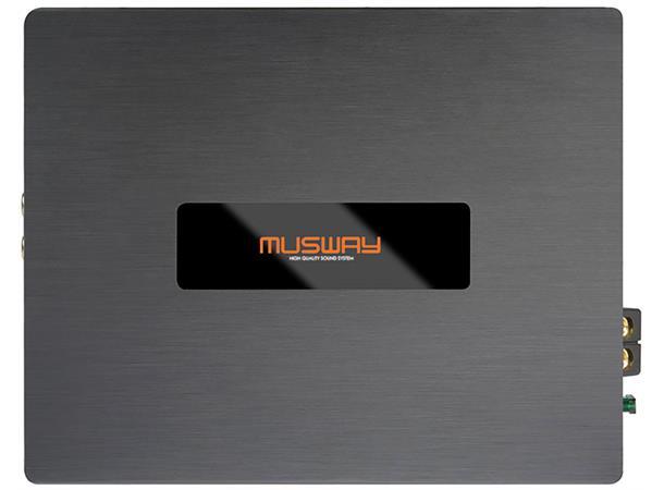 MUSWAY 6-kanals DSP forsterker 630W RMS