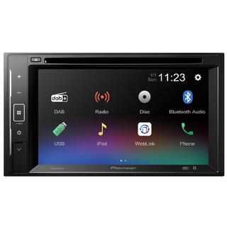 Pioneer AVHA240DAB 2-DIN DVD DAB BT USB/IPHONE 6,2"