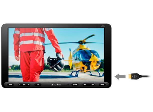 SONY XAV-AX8150 AV MEDIA RECEIVER 9" LCD, DAB+, MECHALESS