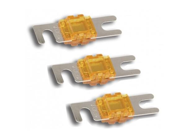 Stinger sikring MIDI 50A SPF5850 MIDI 50A mini ANL 3 i pakka, Chrome