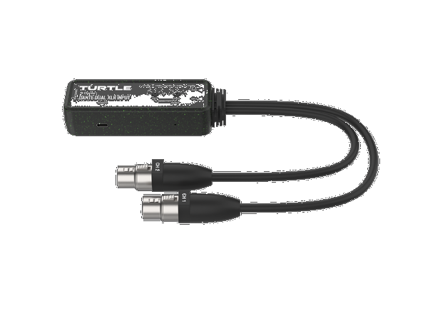 Turtle AV Dante Dual XLR Input Adapter 2 x XLR Hun - Dante Input