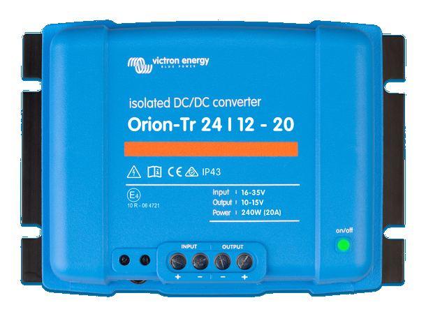 Victron Orion-Tr Smart 24/12-20A (240W) Isolert DC-DC Regulator 24V - 12V 20A