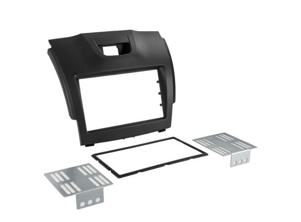 2-DIN monteringsramme - Sort Isuzu D-Max (2012-2019)