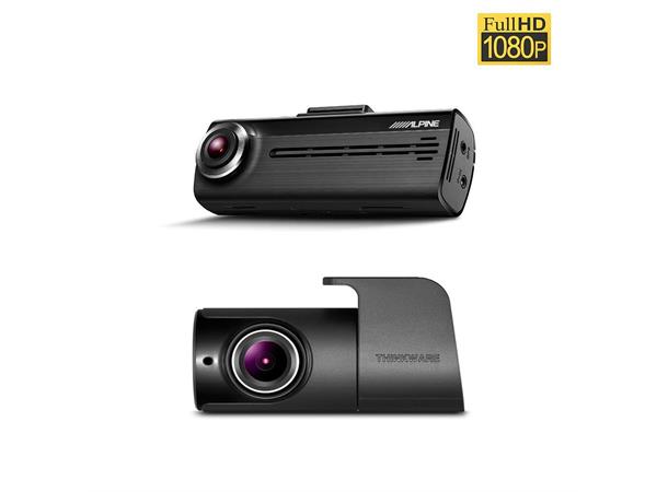 Alpine DVR-F200 avansert dashbord kamera 1080p Full HD 16GB mikro SD kort inkl