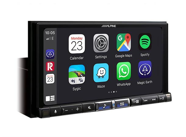 Alpine iLX-705D multimediastasjon 7 Digital Media Station(universal 2-DIN