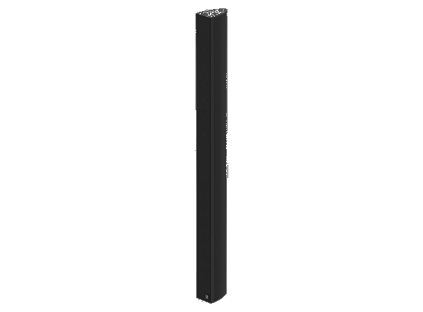 Audac KYRA12/OB søylehøyttaler sort 1m Søylehøyttaler IP55 120W 100V - 12 Ohm