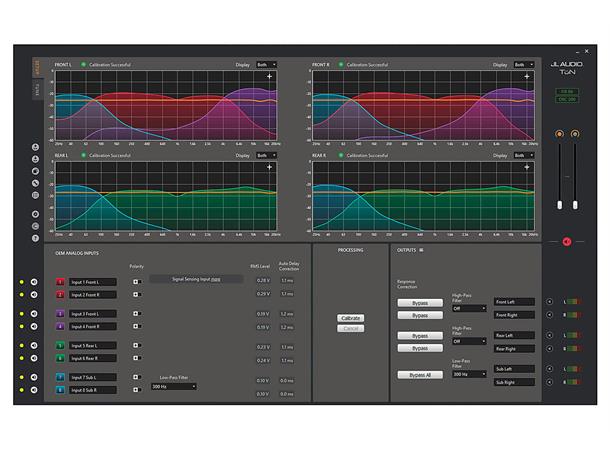 JL Audio FIX 86 OEM integrasjon DSP 4.1 inn/4.1 ut