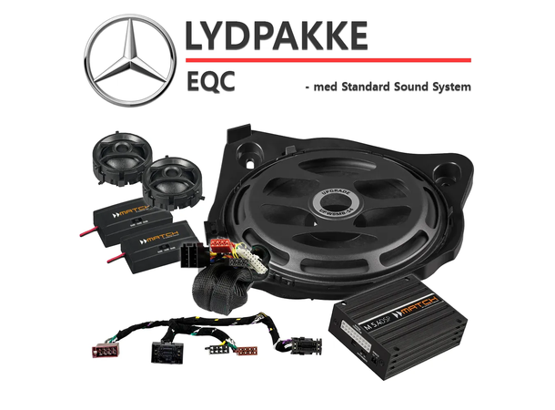 Lydoppgraderingspakke Mercedes EQC Mercedes EQC 2019-> m/Standard Lydsystem