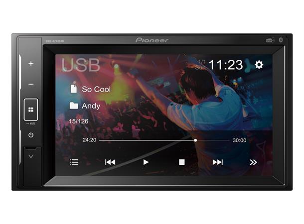 PIONEER DMH-A240DAB 2 DIN resistiv touch DAB BT USB