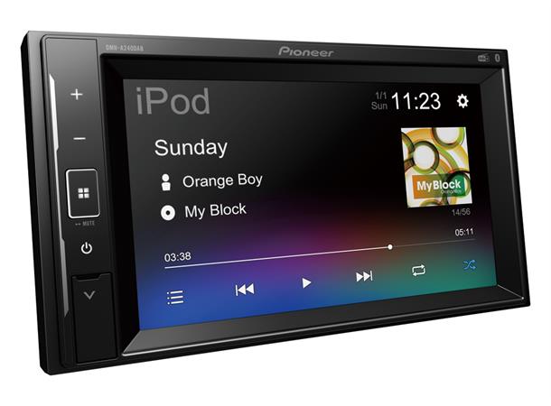 PIONEER DMH-A240DAB 2 DIN resistiv touch DAB BT USB