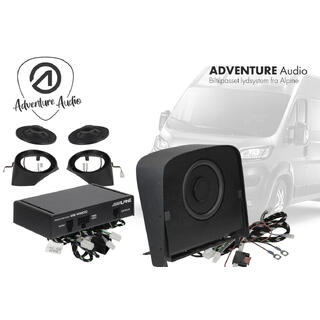 PnP Lydpakke Fiat Ducato 3 V 8/9 Lydoppgradering høyttalere sub m/amp