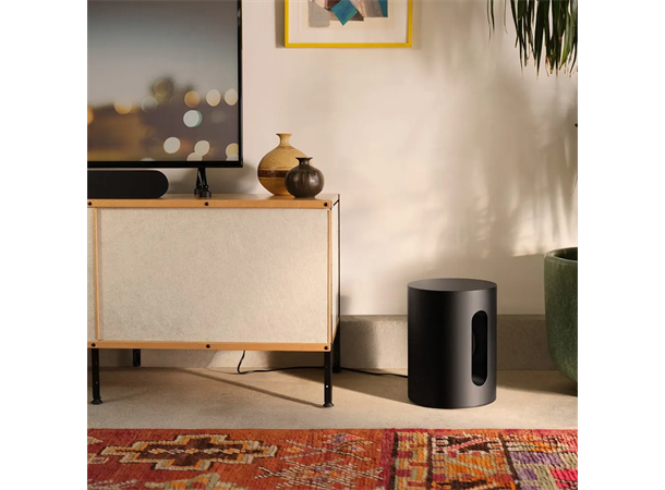 SONOS SUB mini B trådløs subwoofer Krydre ditt sonos oppsett med dyp bass