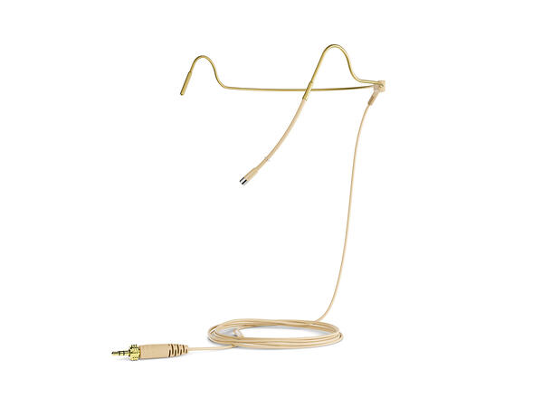 Sennheiser HS 2 Hodebøylemikrofon kule, minijack, beige